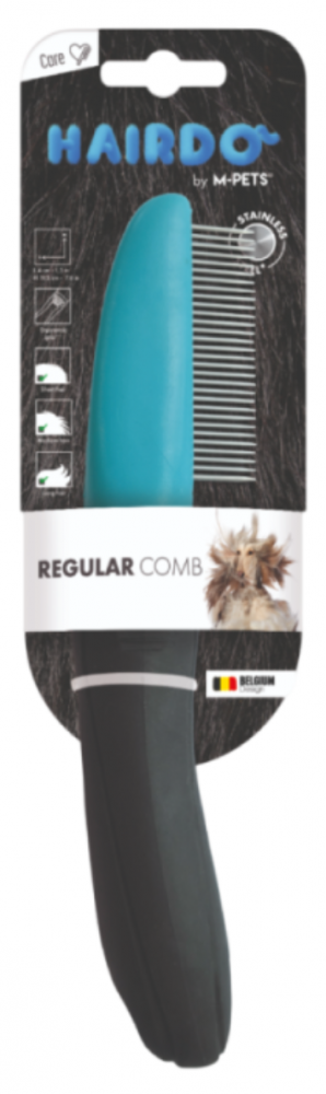 M-PETS Расческа с частыми зубцами, 22 см