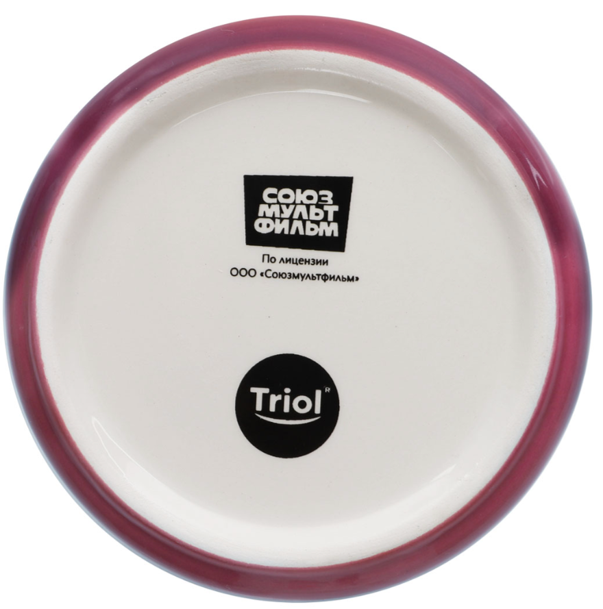 Triol СОЮЗМУЛЬТФИЛЬМ Миска для мелких животных керамическая &quot;Попугай на чиле&quot;, 100 г