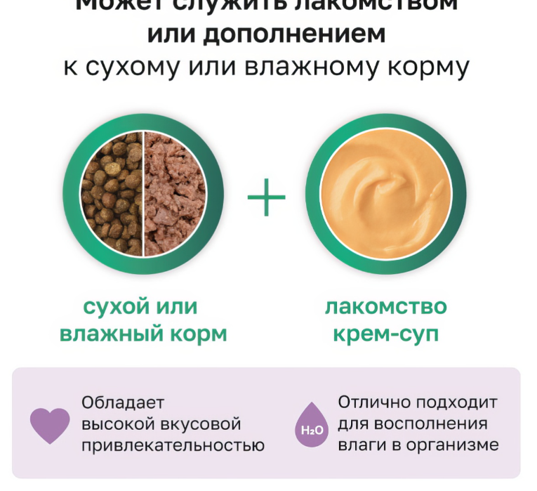 Лакомство Organix Крем-суп для котят и кошек, треска, (5 шт х 15 г), 75 г