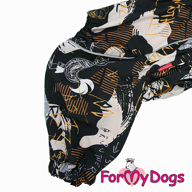 ForMyDogs Комбинезон ТЕПЛЫЙ коричневый для мальчиков A3 40*60см